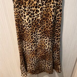Leopard Print Women's Skirt